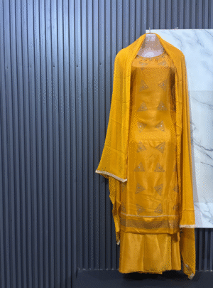 Sitara Silk Stonework Suit Set