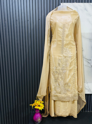 Roohani Glass Silk Suit Set